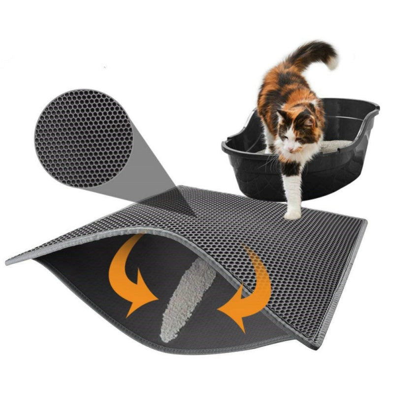 The Zooty™ Honeycomb Litter-Trap Sanctuary Mat