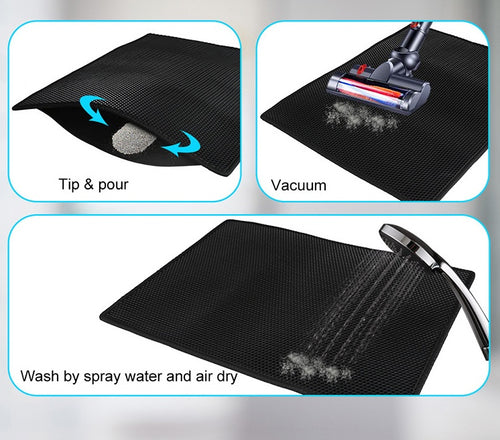 The Zooty™ Honeycomb Litter-Trap Sanctuary Mat